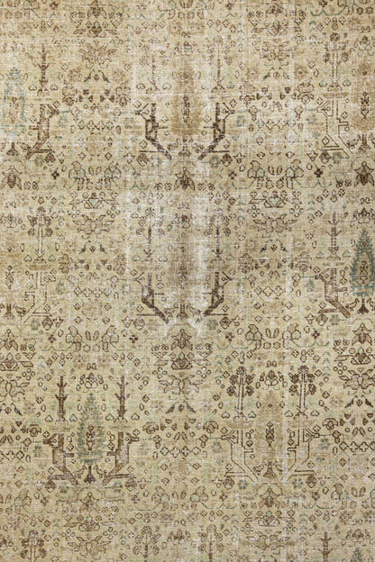 Vintage Tabriz Handwoven Transitional Rug, J87220
