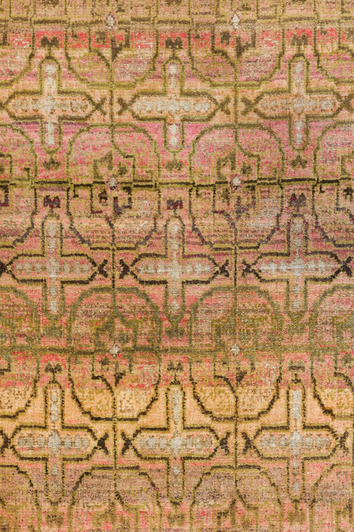 Tekke Repeating Handwoven Transitional Rug, J80565