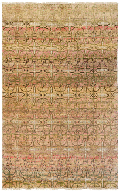 Tekke Repeating Handwoven Transitional Rug