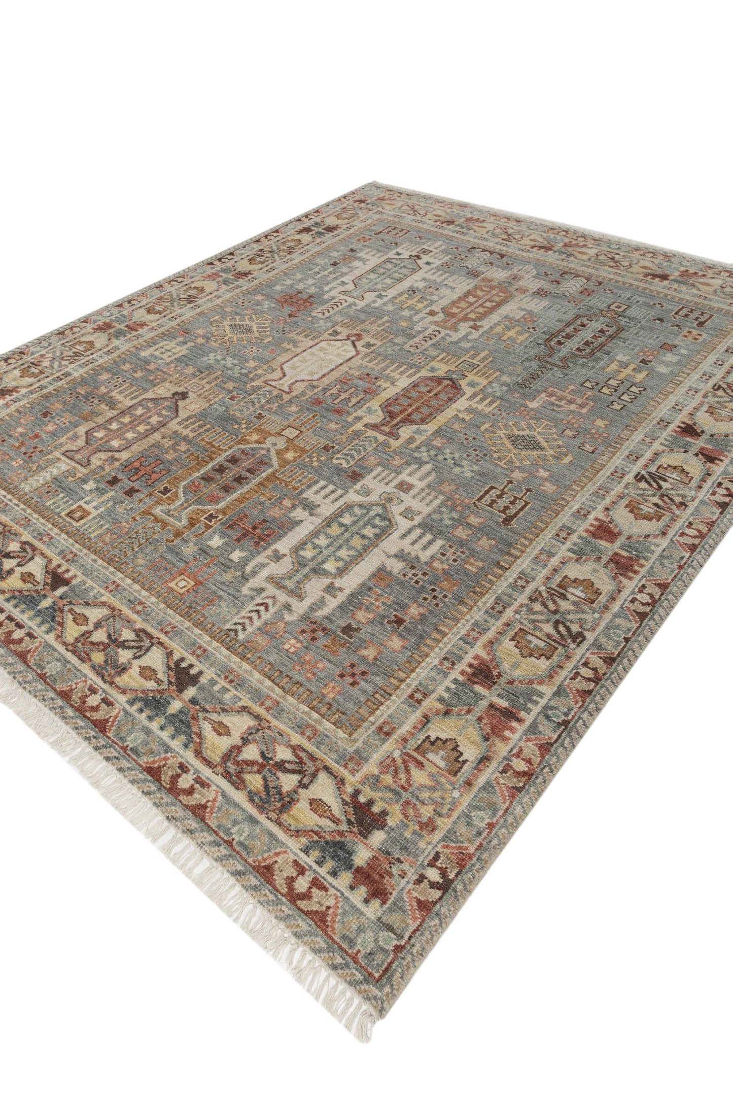 Timuri Baluch Handwoven Transitional Rug, J87503