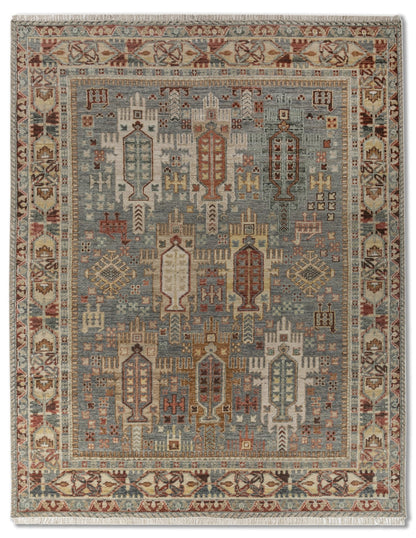  Timuri Baluch Handwoven Transitional Rug