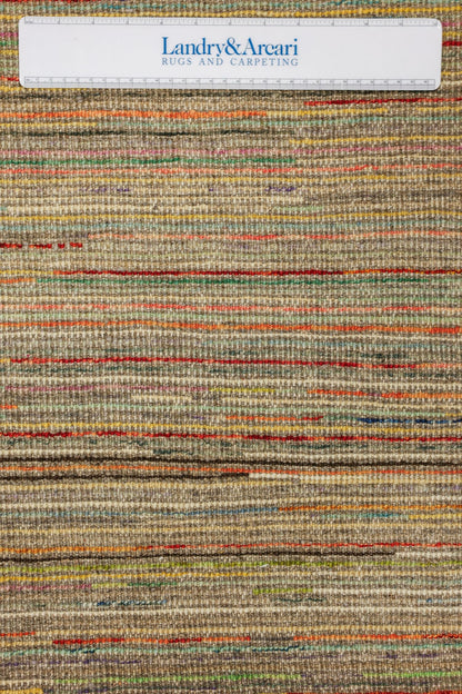 Abrash Handwoven Tribal Rug, J79528