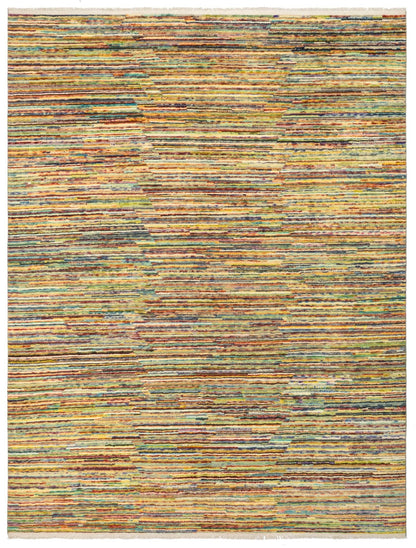Abrash Handwoven Tribal Rug