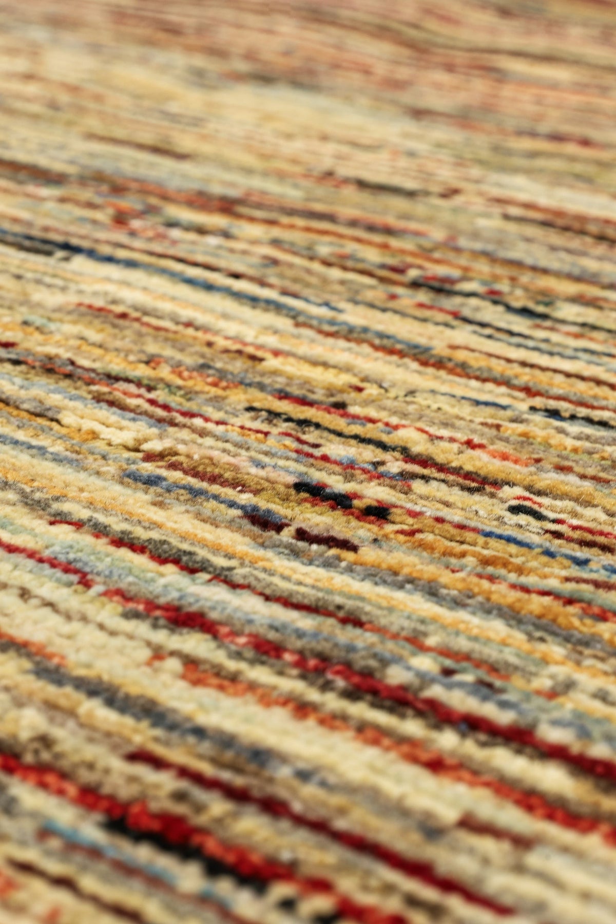Abrash Handwoven Tribal Rug, J79529