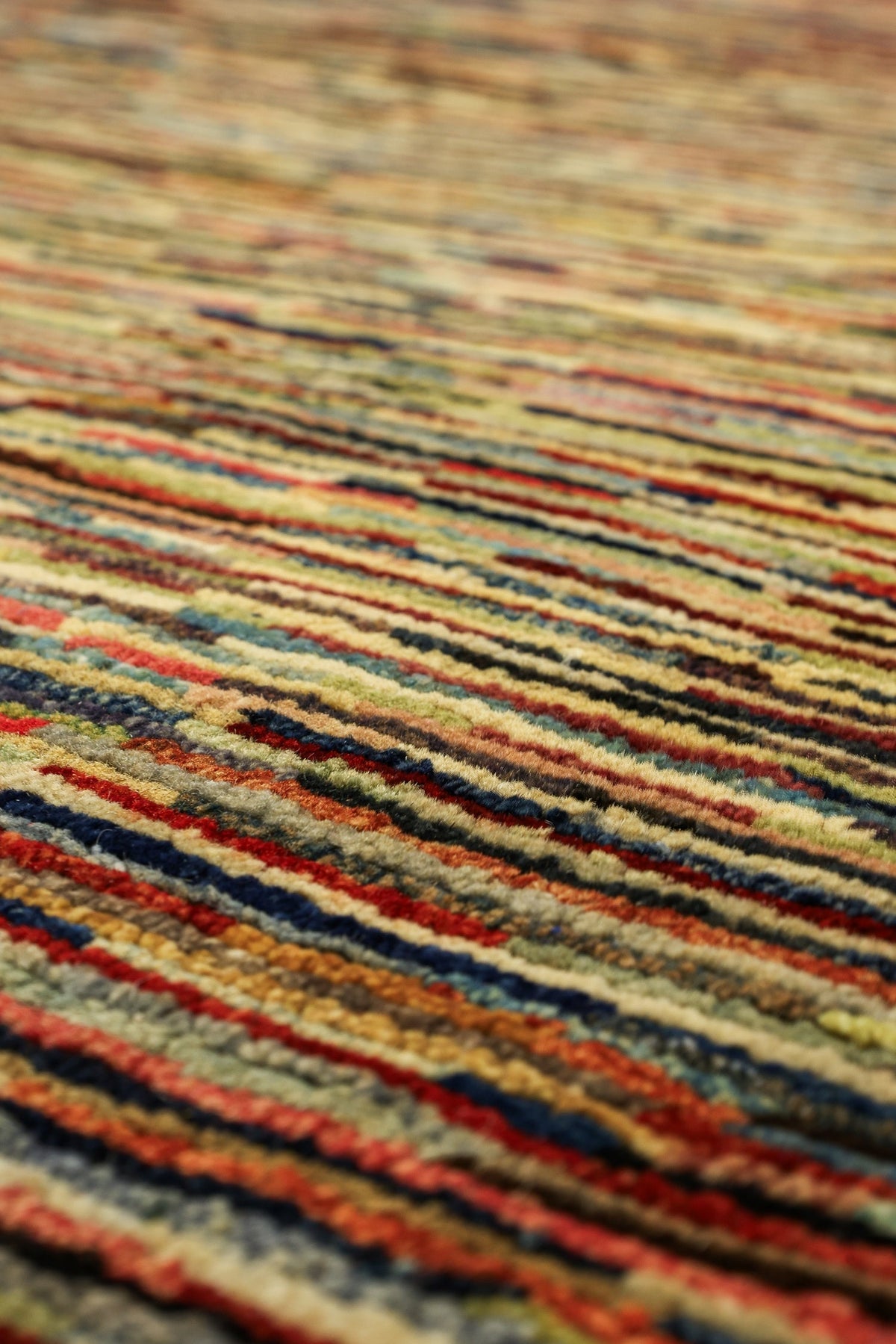 Abrash Handwoven Tribal Rug, J79530