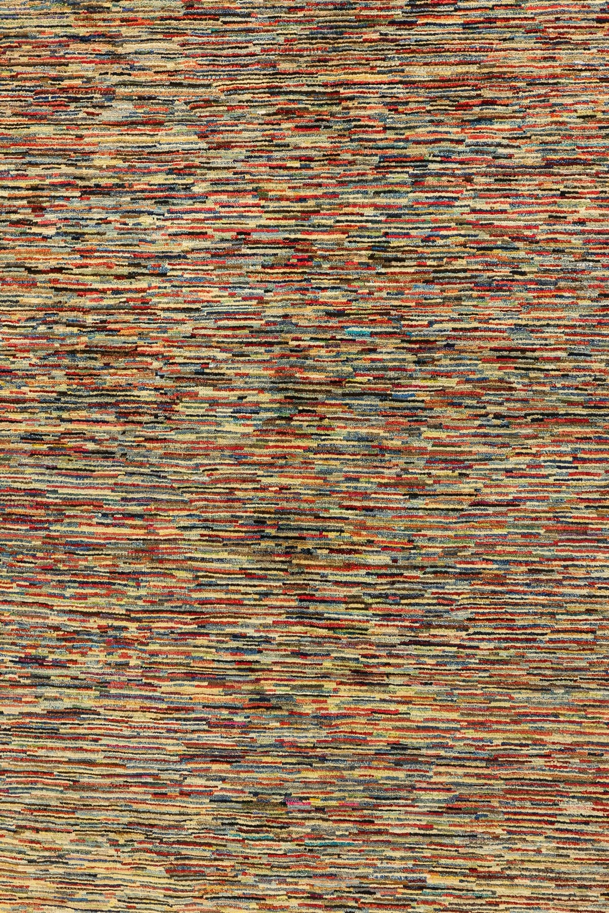 Abrash Handwoven Tribal Rug, J79530