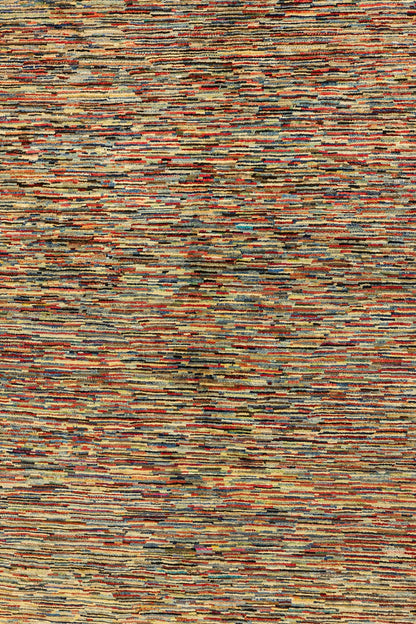 Abrash Handwoven Tribal Rug, J79530
