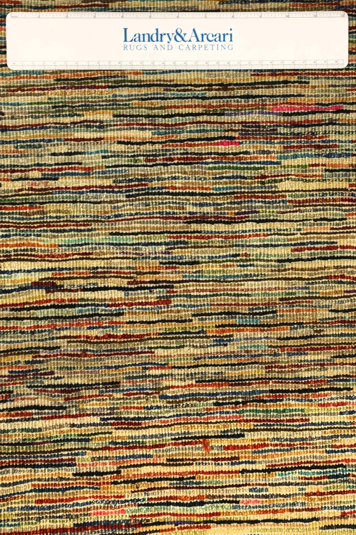 Abrash Handwoven Tribal Rug, J79530