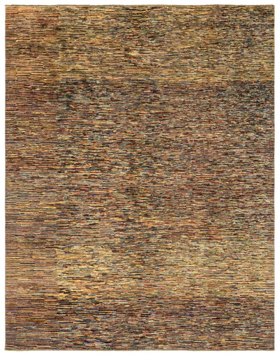 Abrash Handwoven Tribal Rug