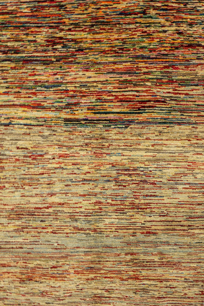 Abrash Handwoven Tribal Rug, J79531