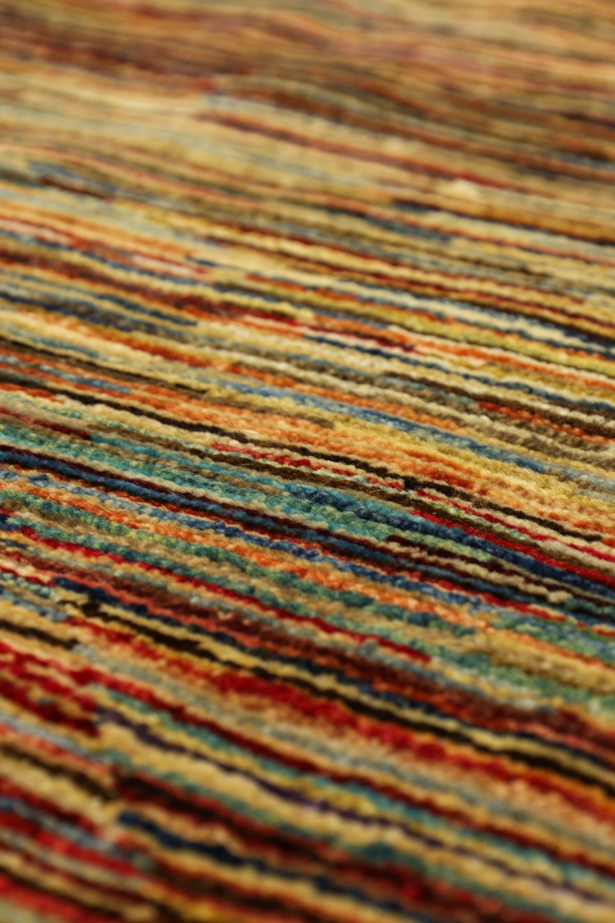 Abrash Handwoven Tribal Rug, J79533
