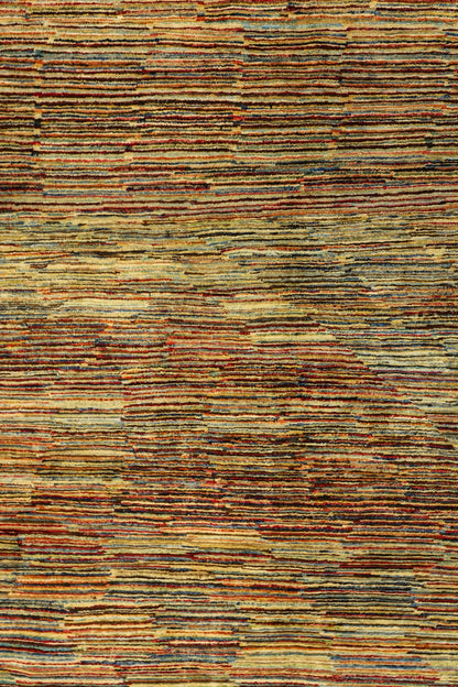 Abrash Handwoven Tribal Rug, J79533