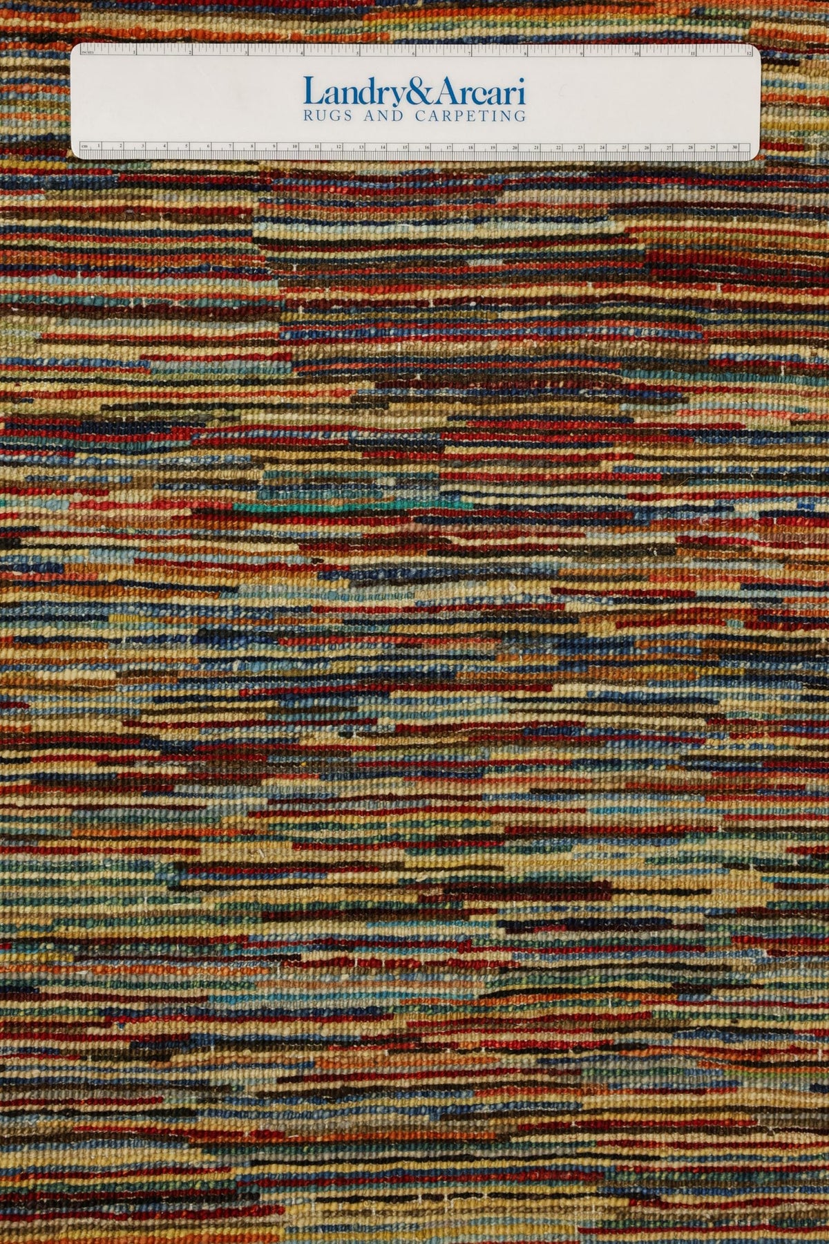 Abrash Handwoven Tribal Rug, J79533