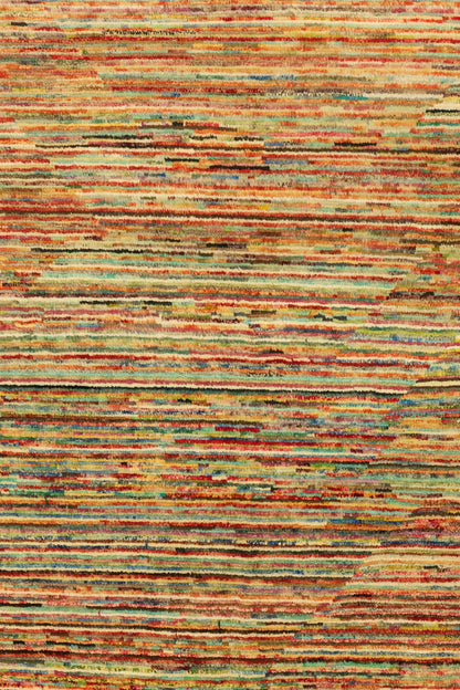 Abrash Handwoven Tribal Rug, J79534