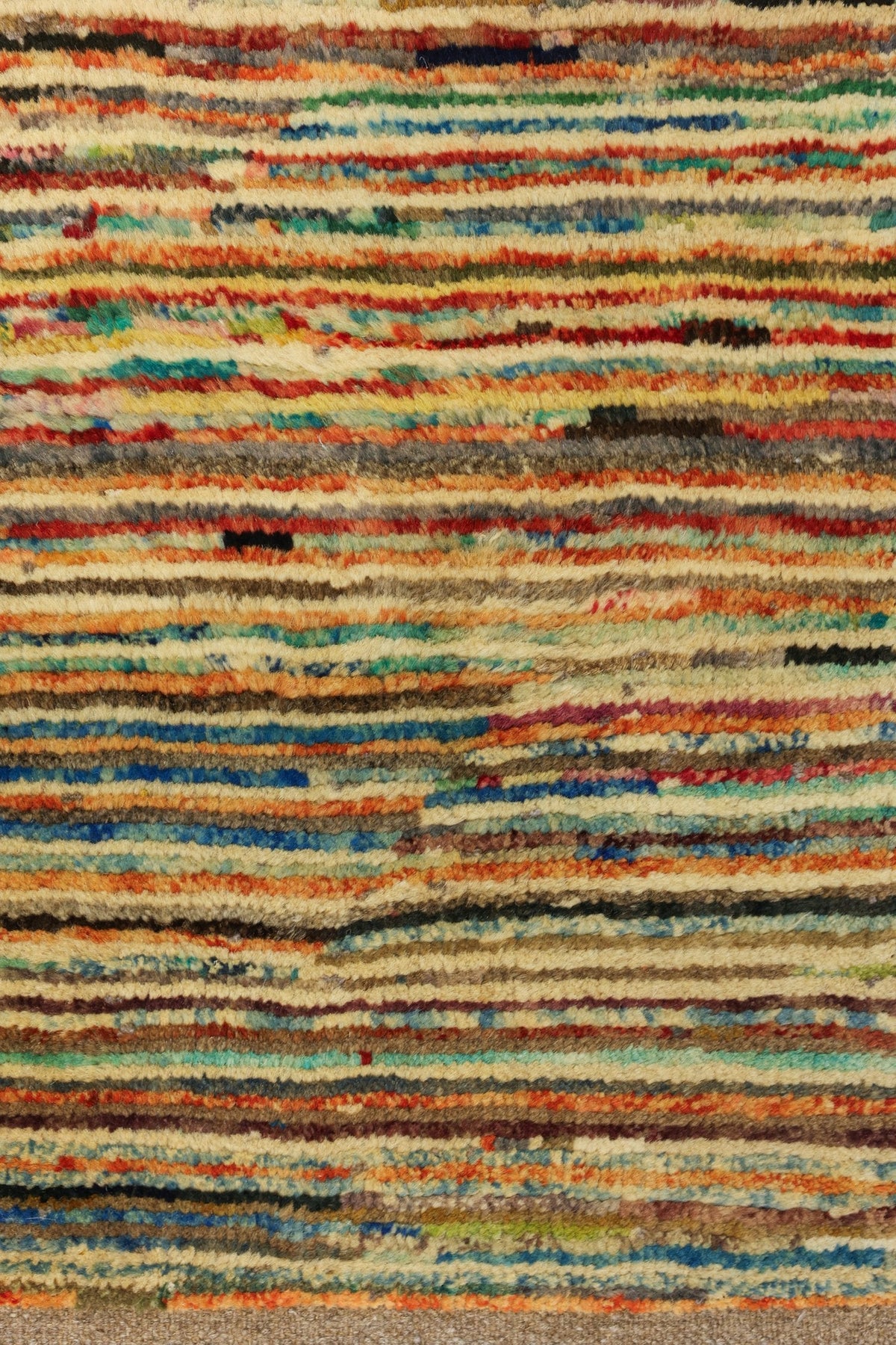 Abrash Handwoven Tribal Rug, J79534