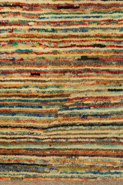 Abrash Handwoven Tribal Rug, J79534