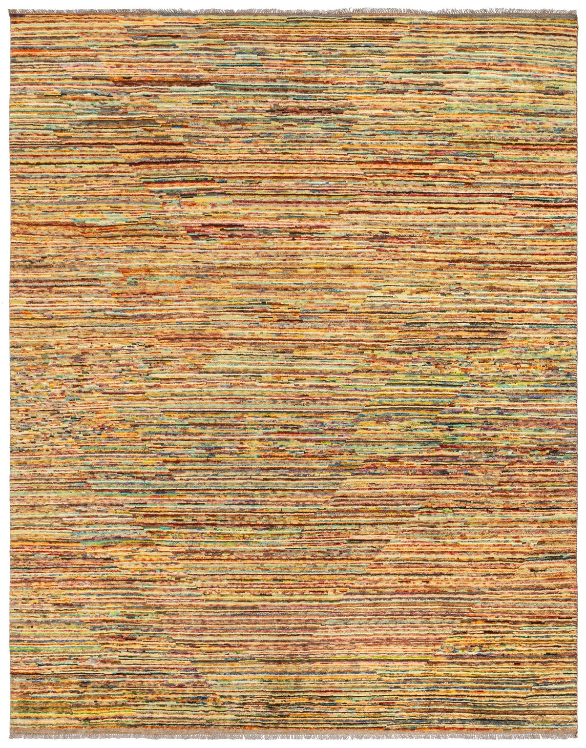 Abrash Handwoven Tribal Rug