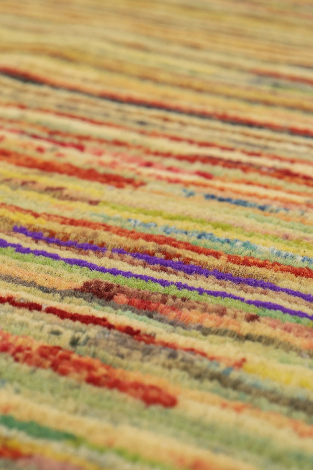 Abrash Handwoven Tribal Rug, J79537