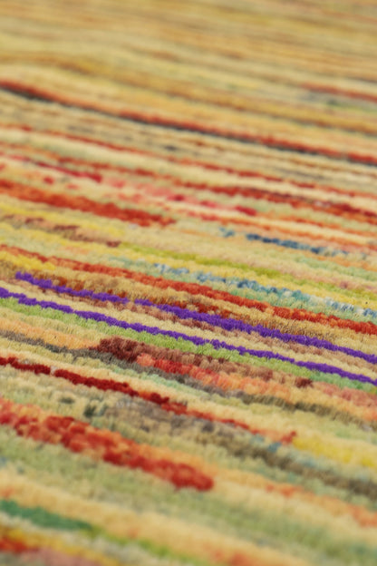 Abrash Handwoven Tribal Rug, J79537