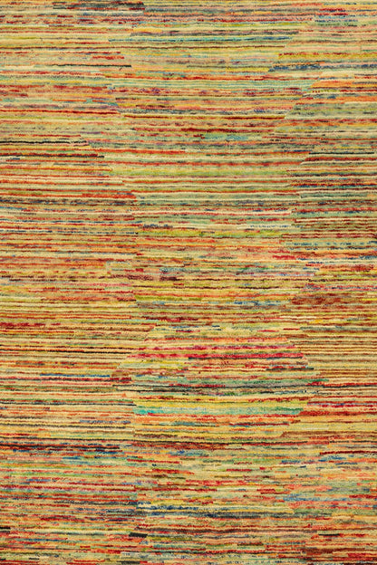 Abrash Handwoven Tribal Rug, J79537