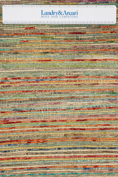 Abrash Handwoven Tribal Rug, J79537