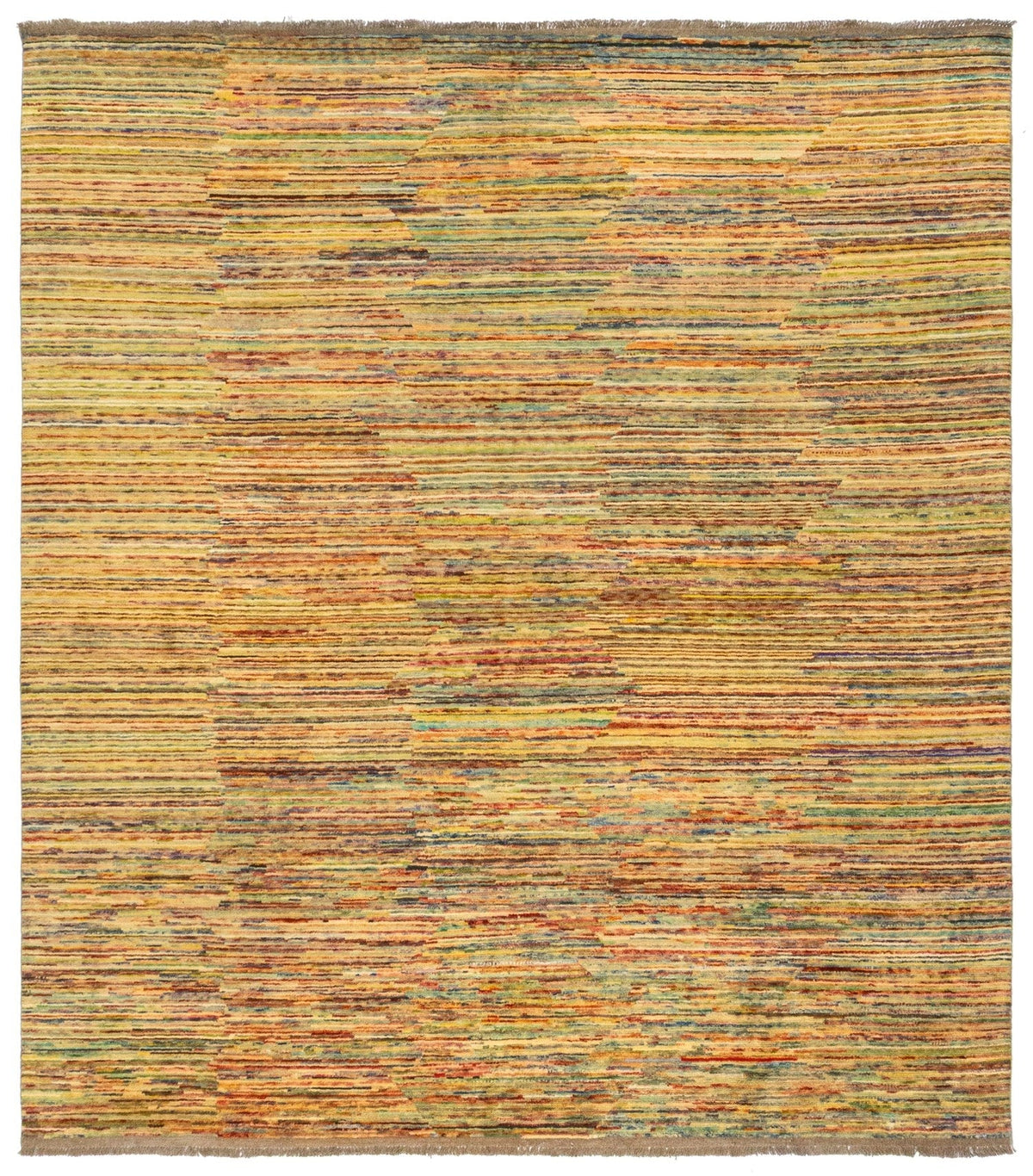 Abrash Handwoven Tribal Rug