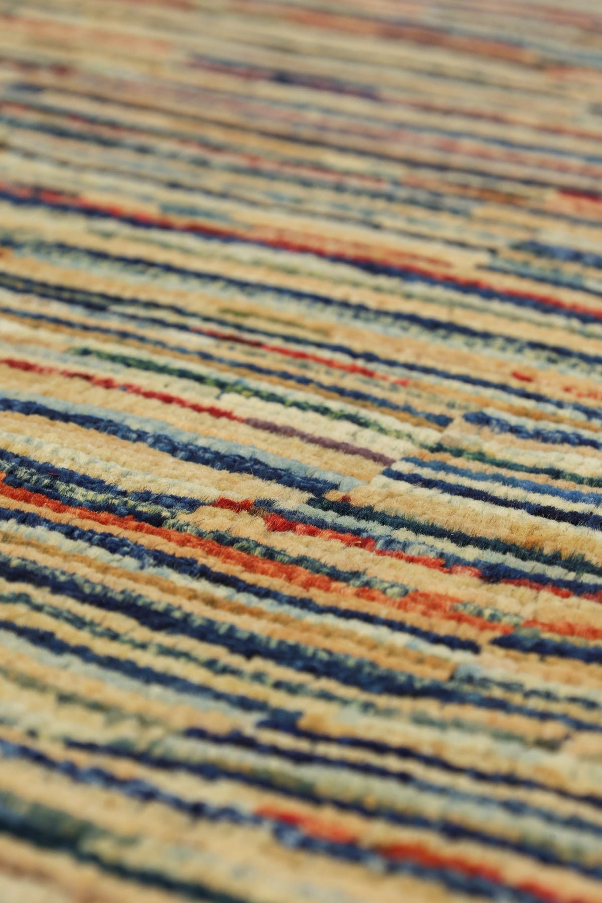 Abrash Handwoven Tribal Rug, J79539