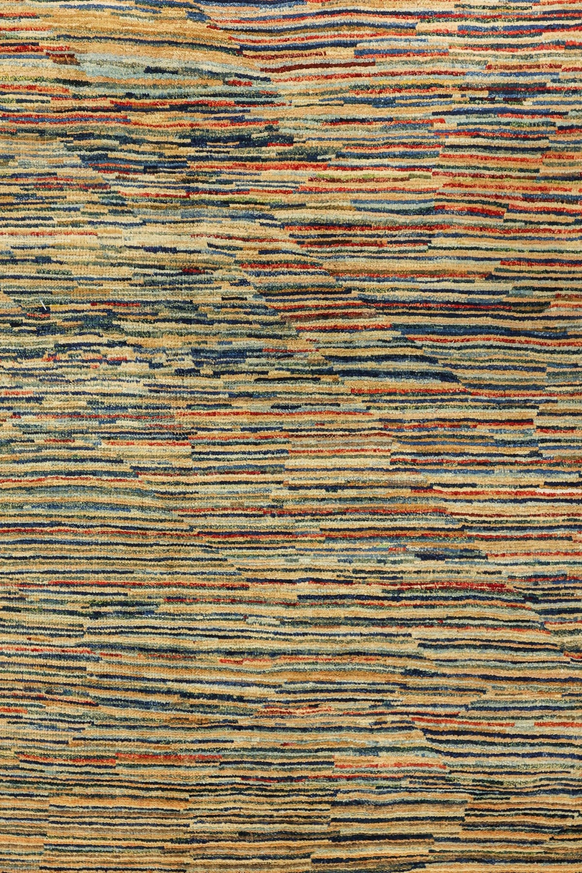 Abrash Handwoven Tribal Rug, J79539