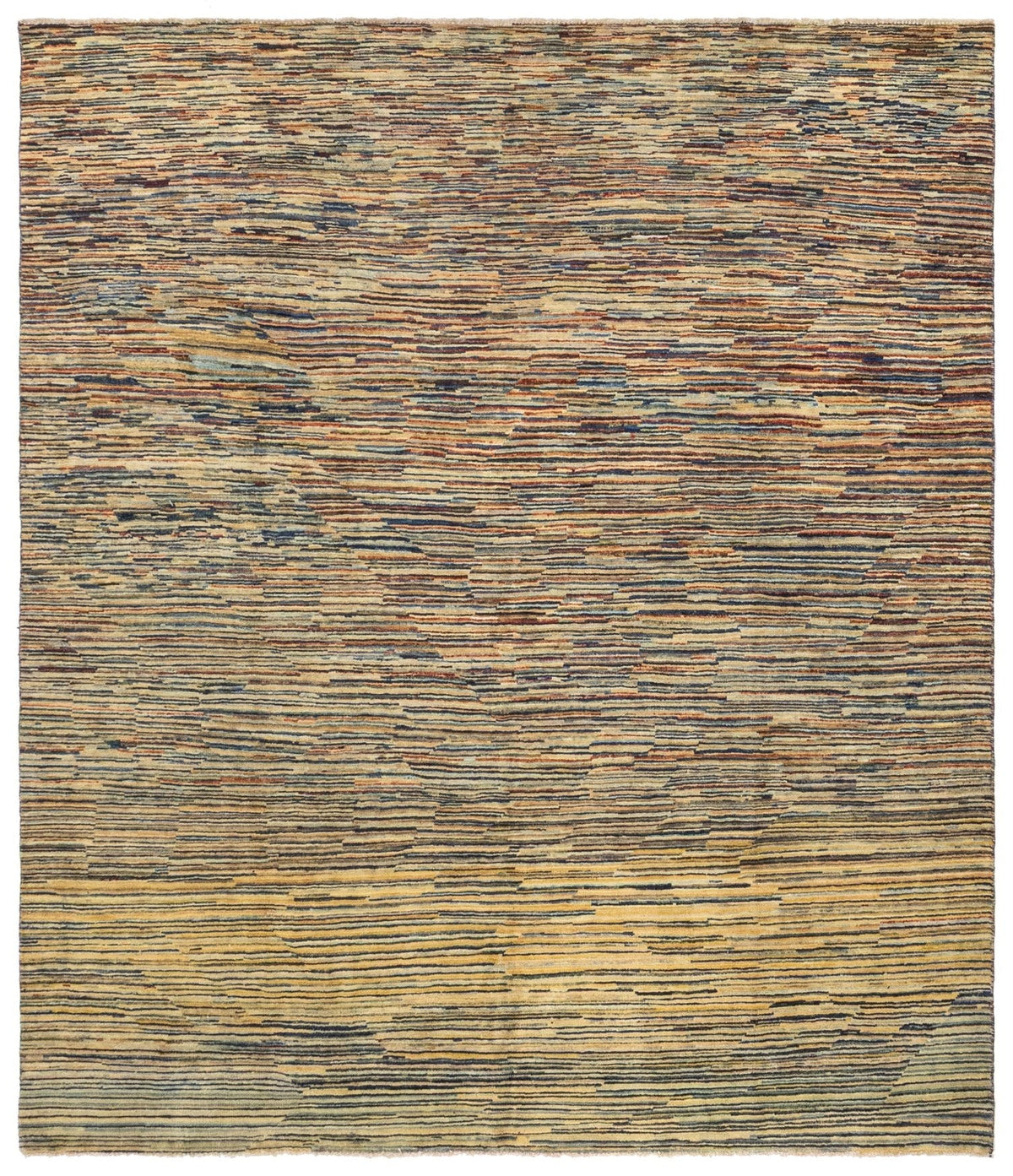Abrash Handwoven Tribal Rug