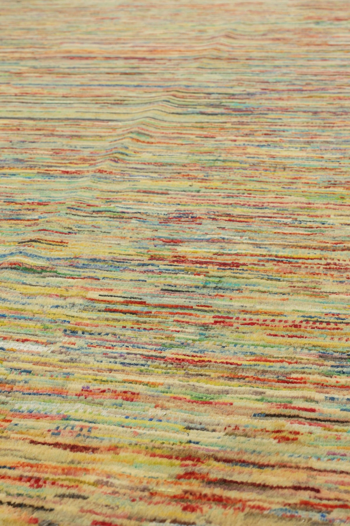 Abrash Handwoven Tribal Rug, J79541