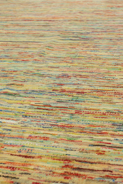 Abrash Handwoven Tribal Rug, J79541