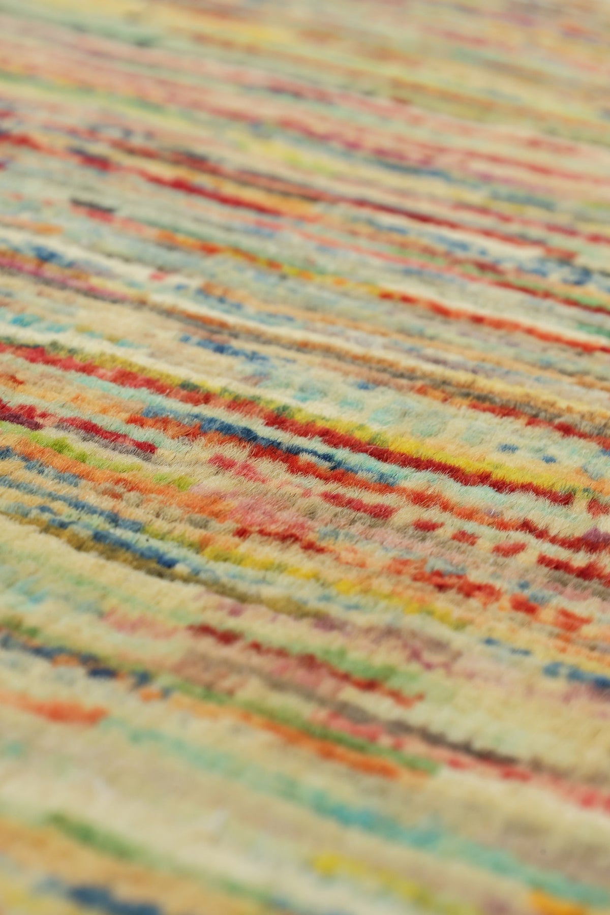 Abrash Handwoven Tribal Rug, J79541