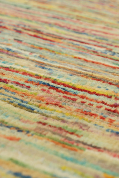 Abrash Handwoven Tribal Rug, J79541