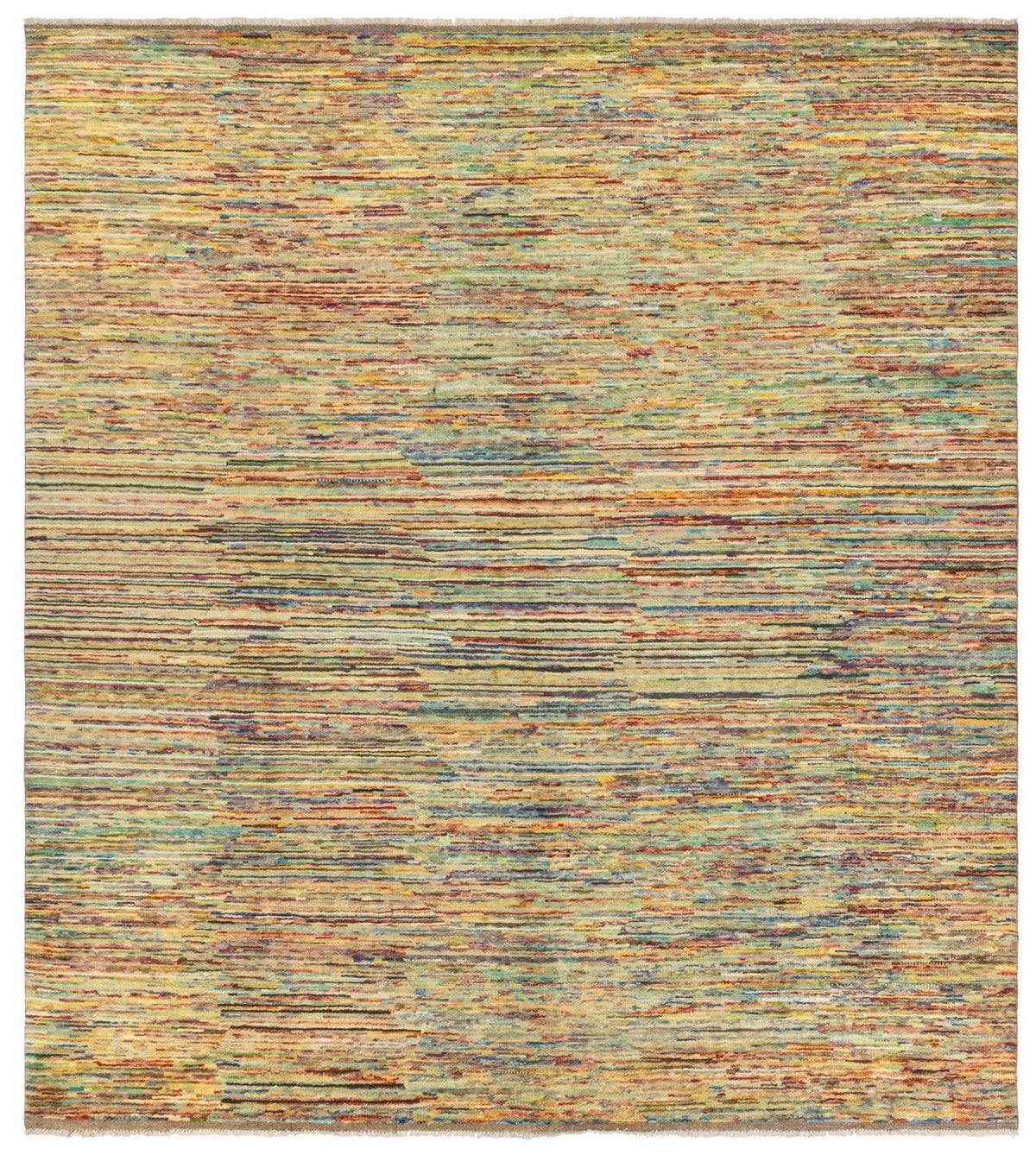 Abrash Handwoven Tribal Rug