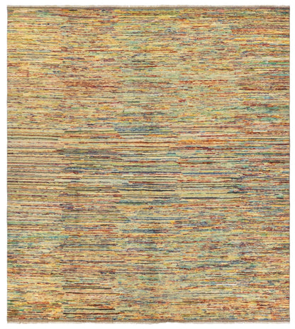 Abrash Handwoven Tribal Rug