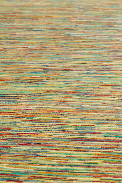 Abrash Handwoven Tribal Rug, J79543