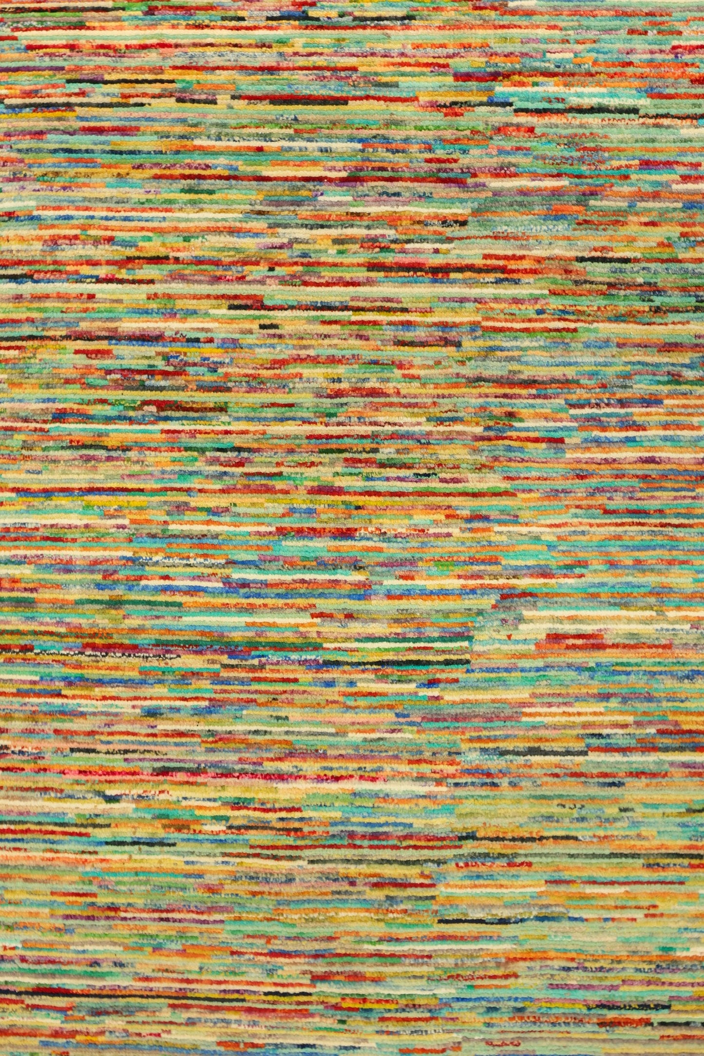 Abrash Handwoven Tribal Rug, J79543