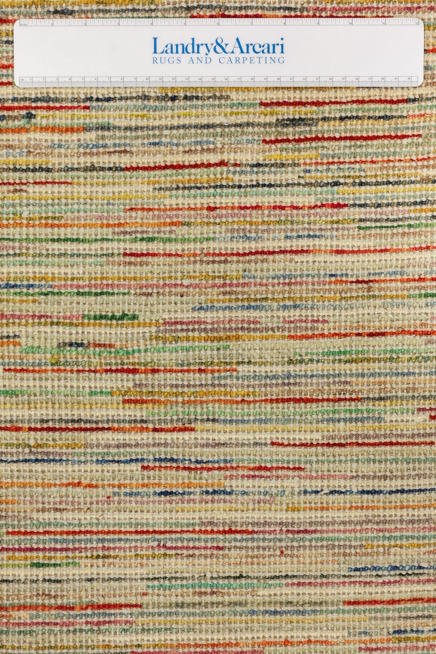 Abrash Handwoven Tribal Rug, J79543