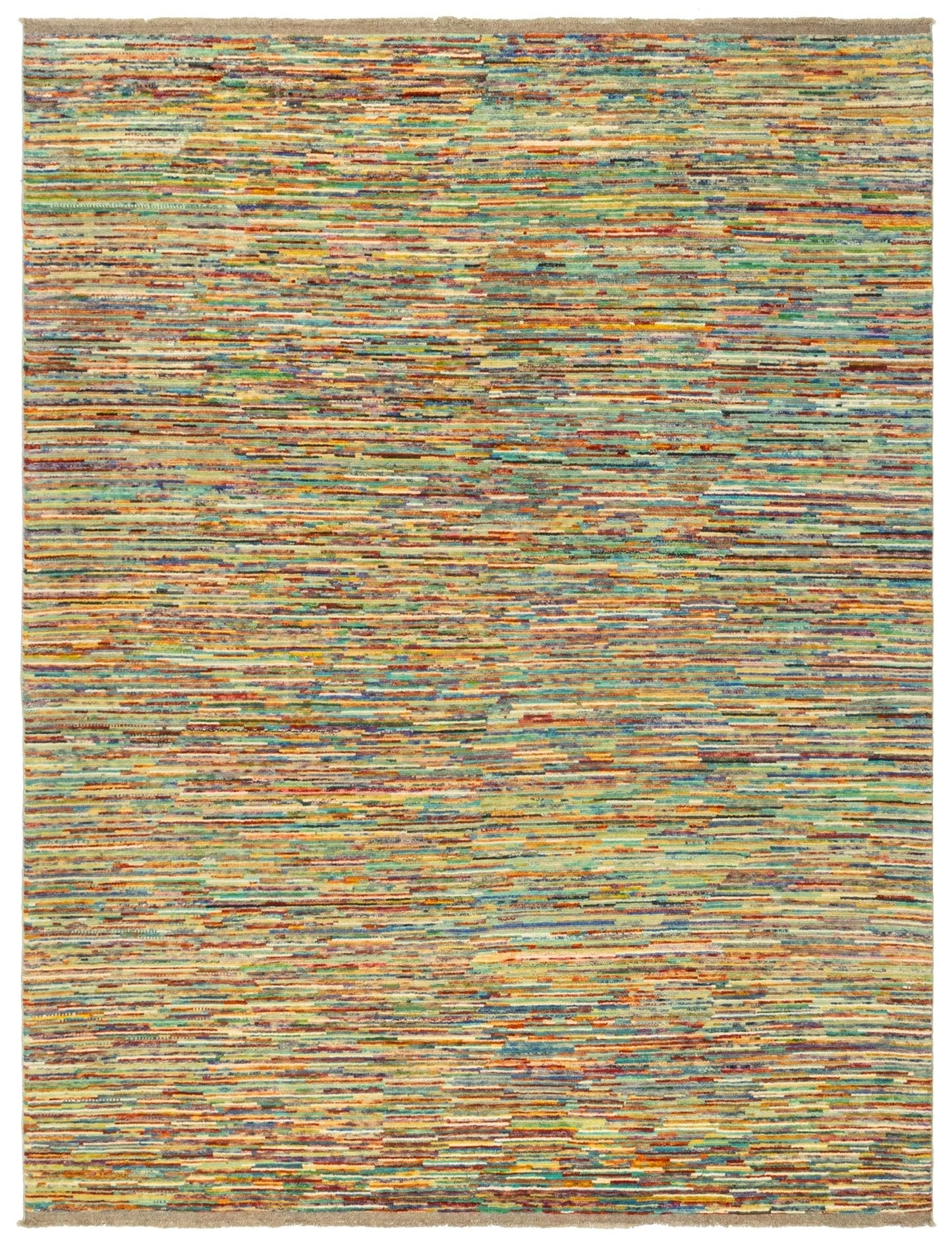 Abrash Handwoven Tribal Rug