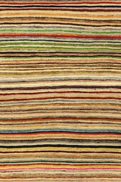 Abrash Handwoven Tribal Rug, J79544