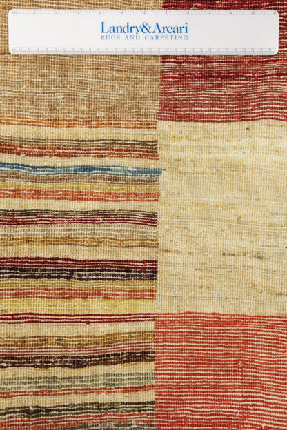 Abrash Handwoven Tribal Rug, J79544