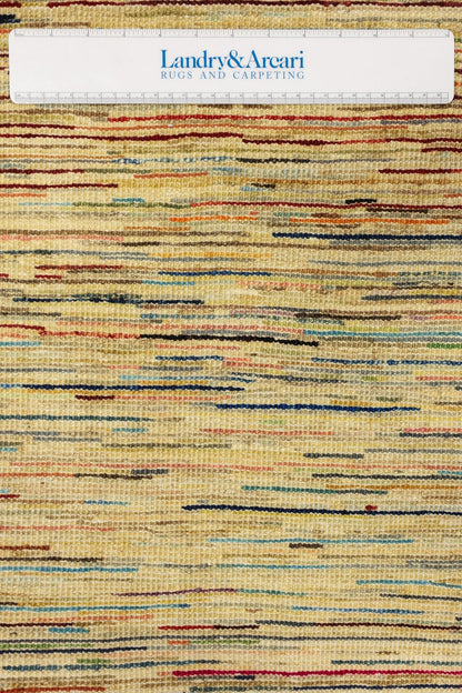 Abrash Handwoven Tribal Rug, J79545
