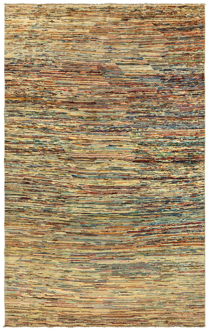 Abrash Handwoven Tribal Rug