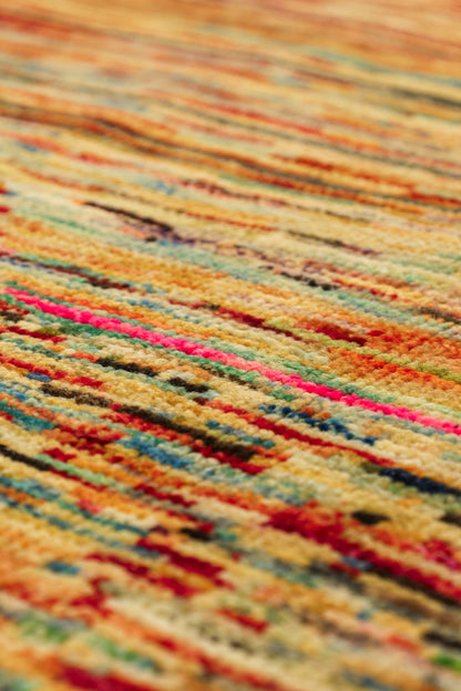 Abrash Handwoven Tribal Rug, J79555