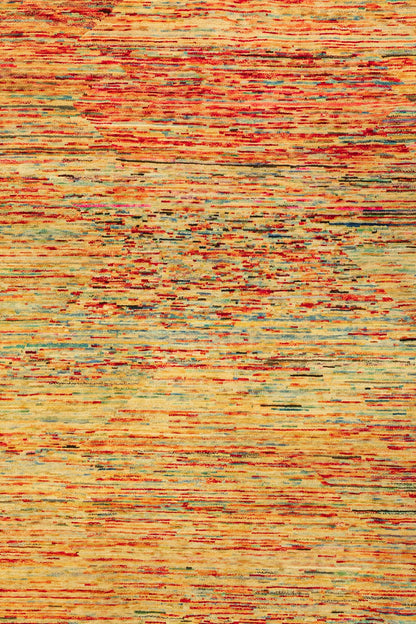 Abrash Handwoven Tribal Rug, J79555