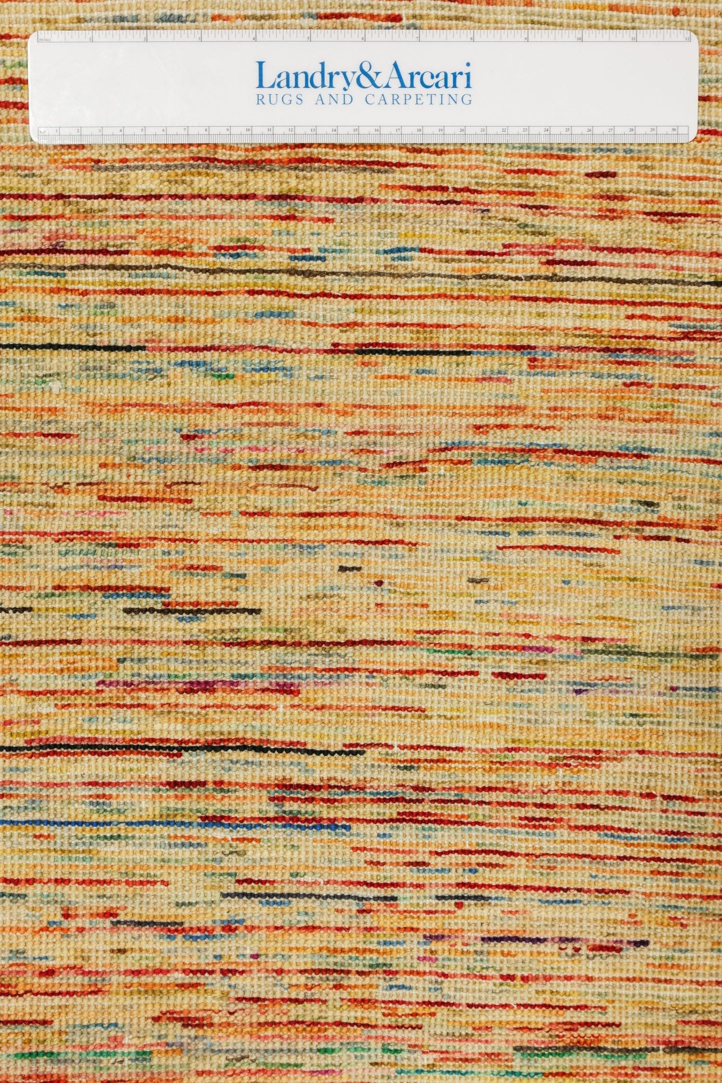 Abrash Handwoven Tribal Rug, J79555