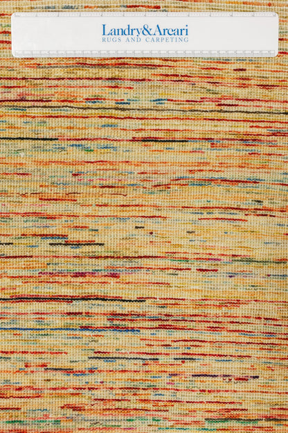 Abrash Handwoven Tribal Rug, J79555