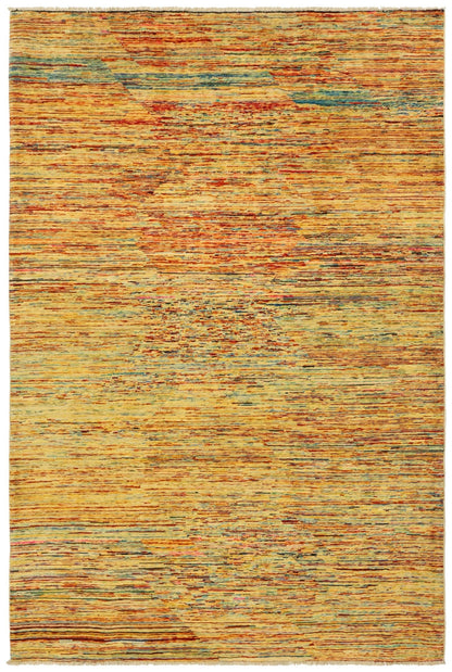 Abrash Handwoven Tribal Rug