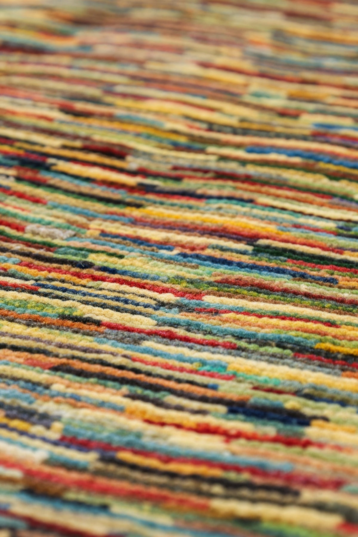 Abrash Handwoven Tribal Rug, J79556