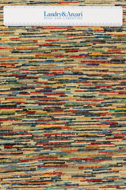 Abrash Handwoven Tribal Rug, J79556